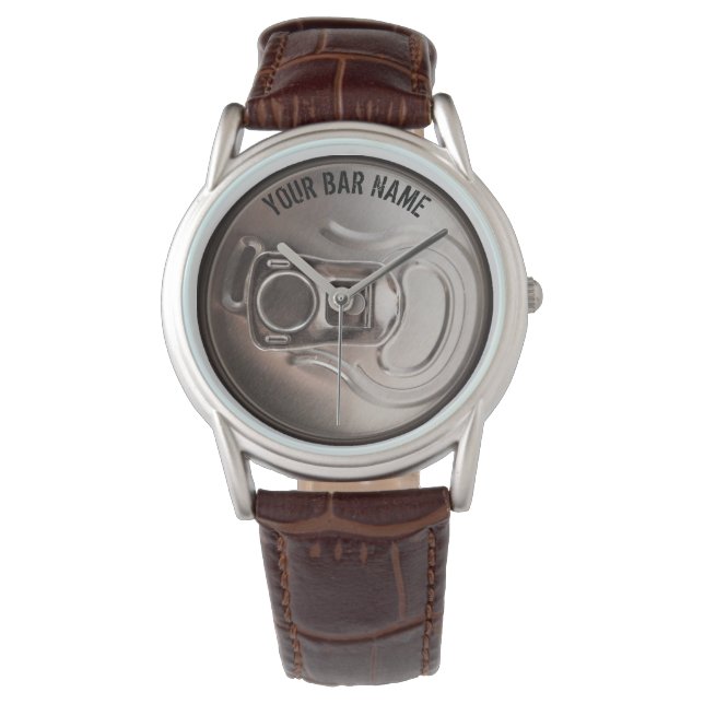 Pub oder Bar-Bier kann zusehen Armbanduhr (Vorderseite)