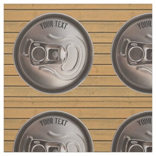 Pub-oder Bar-Inhaber-Bier-Dosen-Gewebe Stoff (Muster)