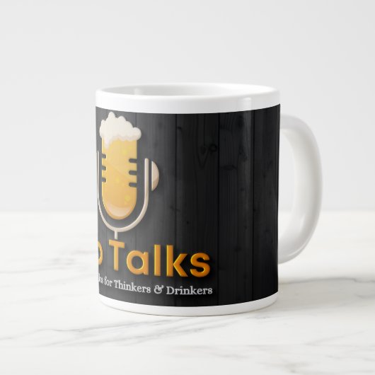 Pub Talks Giant Tasse (Vorderseite Rechts)