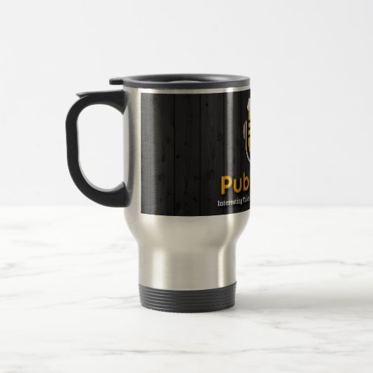 Pub Talks Reisen Mug Reisebecher (Links)