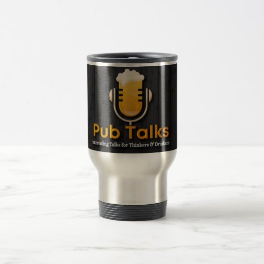 Pub Talks Reisen Mug Reisebecher (Mittel)