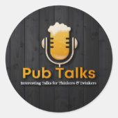 Pub Talks Stickers (Vorderseite)