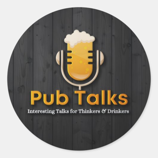 Pub Talks Stickers (Vorderseite)