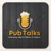 Pub Talks Untersetzer (Vorderseite)