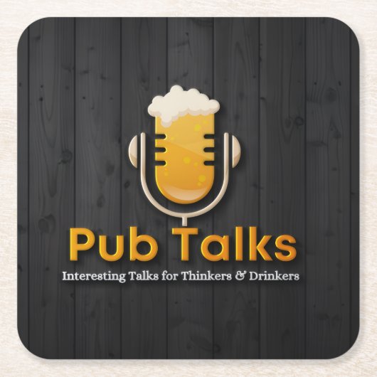 Pub Talks Untersetzer (Vorderseite)