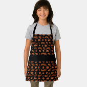 Pub Theme Nüsse braun Aquarellmuster Schürze (Insitu)