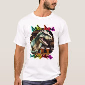 PUBASAURUS von BAD Dino T-Shirt (Vorderseite)