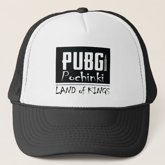 pubg Hut Truckerkappe (Vorderseite)