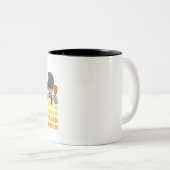 PUBG - Sieger, Sieger-Huhn-Abendessen Zweifarbige Tasse (VorderseiteRechts)