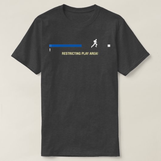 PUBG-Sperrbereich T-Shirt (Design vorne)