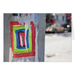 Public Art New York City Telefone Pole Graffiti