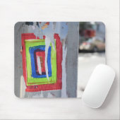 Public Art New York City Telefone Pole Graffiti Mousepad (Mit Mouse)