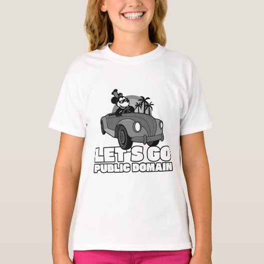 Public Domain Fun T - Shirt (Vorderseite)