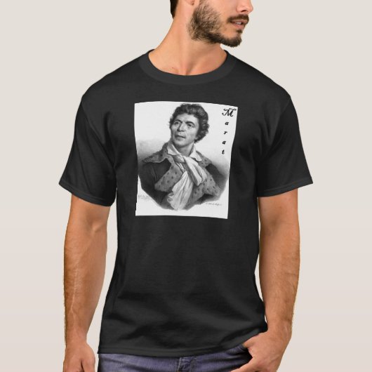 Public domain Jean-paul_marat_1 mit blackadder T-Shirt (Vorderseite)