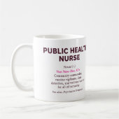 Public Health Nurse Definition Kaffeetasse (Links)