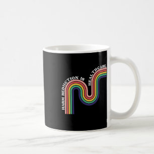 Public Health Nurse Schadensminimierung ist Gesund Kaffeetasse