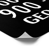 Public Library Dewey Decimal Busroll Poster (Ecke)