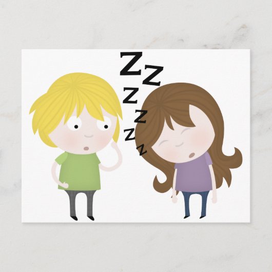 Public Narcolepsy Postkarte (Vorderseite)