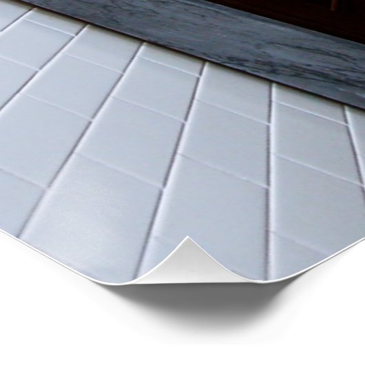 Public Rest Rooms. Poster (Ecke)