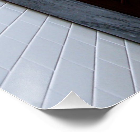 Public Rest Rooms. Poster (Ecke)