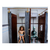 Public Rest Rooms. Poster (Vorderseite)