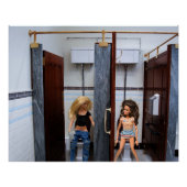 Public Rest Rooms. Poster (Vorderseite)