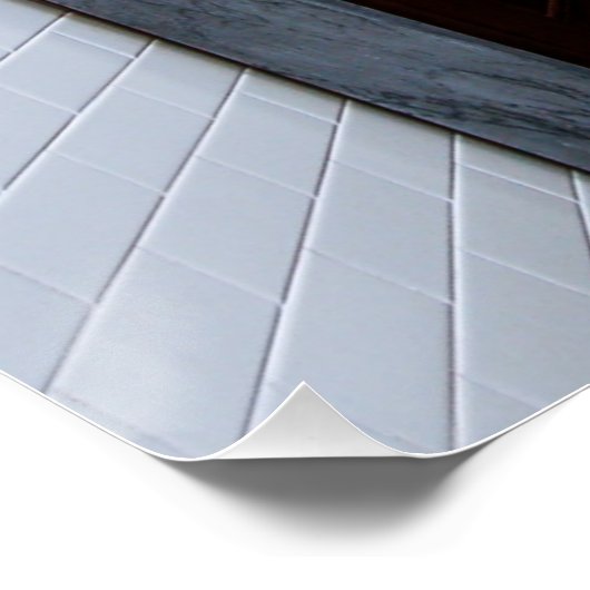 Public Rest Rooms. Poster (Ecke)