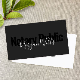 Public Signary Agent Business Card Visitenkarte