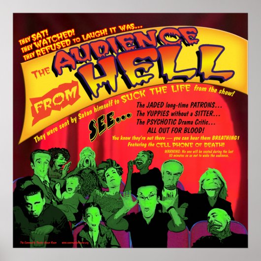 Publikum aus Hell Theater Poster (Vorne)
