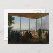 Publikum in Konstantinopel Postkarte (Vorne/Hinten)