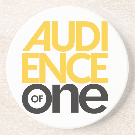 Publikum von einem getränkeuntersetzer (Vorne)