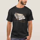 PUBLISHED AUTHOR Ink Feather Books Write Writer Wr T-Shirt (Vorderseite)