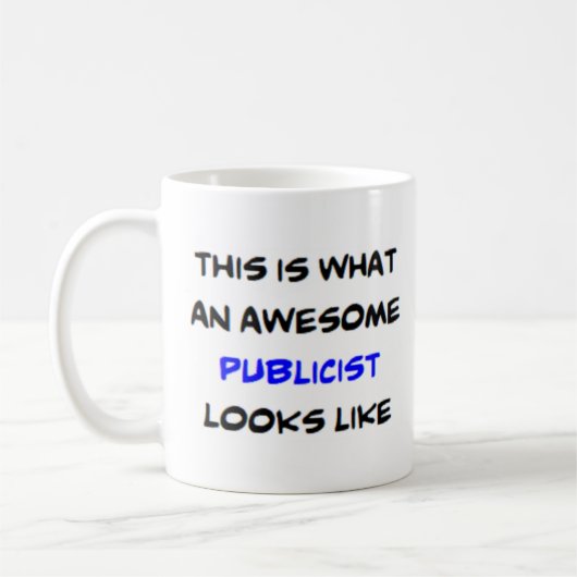Publizistin, phantastisch kaffeetasse (Links)