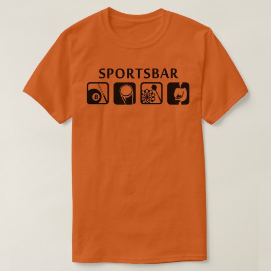 Pubs Sport Bar T-Shirt (Design vorne)