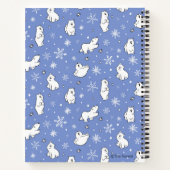 Pubs und Schneeflocken für Polarbären - Persönlich Notizblock (Rückseite)