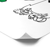 Puccini Familienwappen Poster (Ecke)