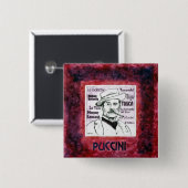 Puccini Knopf/Abzeichen Button (Vorne & Hinten)