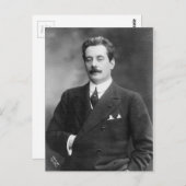 Puccini Postkarte (Vorne/Hinten)