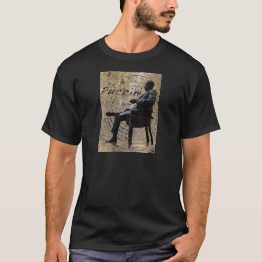 Puccini_Statue_Lucca1 T-Shirt (Vorderseite)