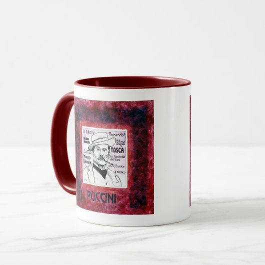 Puccini Tasse (Vorderseite Links)