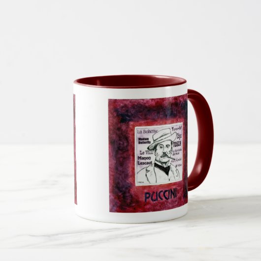 Puccini Tasse (VorderseiteRechts)