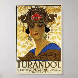 Puccini / Turandot Poster