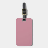 Puce Pink Gepäckanhänger (Vorderseite vertikal)