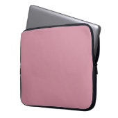 Puce Pink Laptopschutzhülle (Vorderseite Links)
