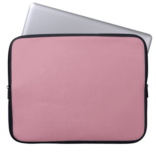 Puce Pink Laptopschutzhülle (Vorderseite)
