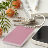 Puce Pink Schlüsselanhänger (Vorderseite rechts)