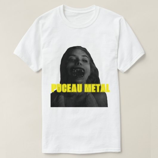 PUCEAU METAL T-Shirt (Design vorne)