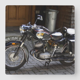 Puch 125 SV Quadratische Wanduhr