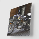 Puch 125 SV Quadratische Wanduhr (Winkel)