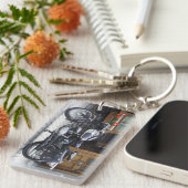 Puch 125 SV Schlüsselanhänger (Vorderseite rechts)